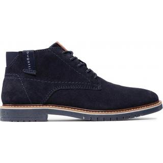 bugatti Herren Desert Boots blau Velours