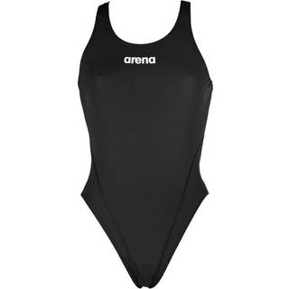 Arena badedragt til damer - Solid Swim Tech High - Sort
