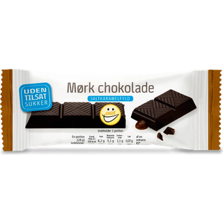 Easis Mørk Chokoladebar med saltkaramelfyld - 28 g