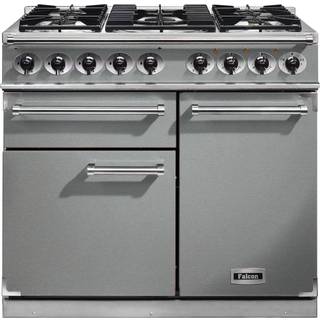 Falcon 1000 Deluxe Gas 100 cm - Stainless steel/krom