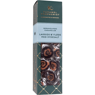 Karamel Kompagniet Creamy Caramels with Sea Salt & Liquorice 138g