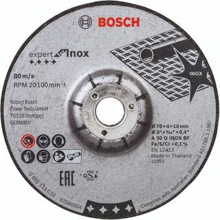 BOSCH Slibeskive Expert for INOX 2 stk. x 76 x 4 x 10 mm 76x4