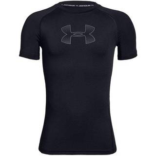 Under Armour HeatGear Short Sleeve Træningstrøje, Black M