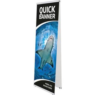 Quick Banner Stand, dobbeltsidet, 60 x 200cm
