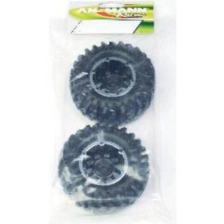 Tire set Crawler 96mm black bead lock