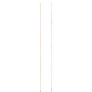 stænger til solsejl 2 stk. 200 cm galvaniseret stål
