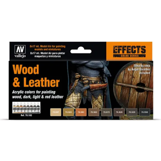 Model set Effects, wood, leater by Angel Giraldez