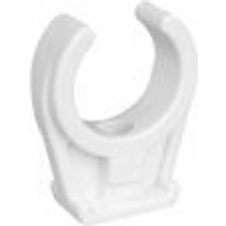 10mm klemrørbærer hvid