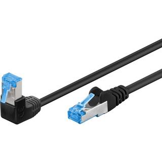 Goobay Vinklet netværkskabel Cat6a - 5m (S-FTP) Hvid