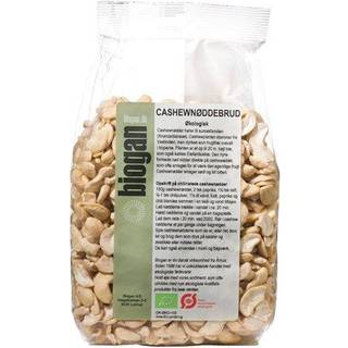 Biogan Cashewnødder i brud Ø - 500 g.