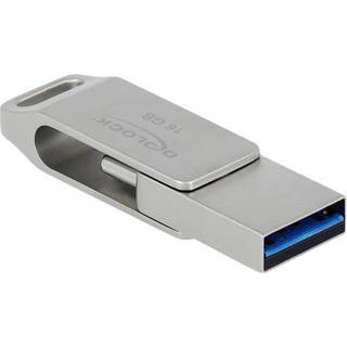 Delock Dual USB 3.0/USB-C 3.1 hukommelses stik - 16 GB