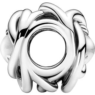 Pandora April Eternity Birthstone Charm - Silver