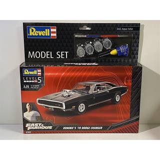 Revell, Model Sæt Fast Furious - Dominics 1970 Dodge Charger, 1:25 [Levering: 1-2 dage]