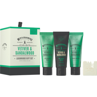 Scottish Fine Soaps Men’s Grooming Vetiver & Sandalwood Sæt til skæg til mænd