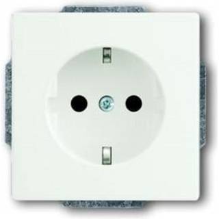 ABB schuko stikkontakt 16a mathvid semi