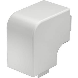 Vinkel flad 60x60 mm hvid ral 9010