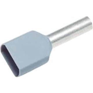 Iso. Twinterminalrør 2X0,75Mm² L8 Grå Elpress