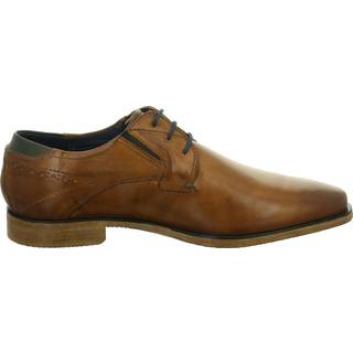 bugatti Herren Derby braun, cognac Glattleder