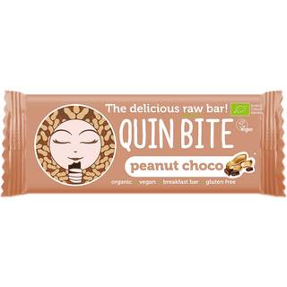 Quin Bite Peanut Choco Økologisk - 30 g