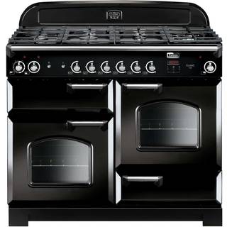 Falcon Classic 110 gas - Gloss black/krom