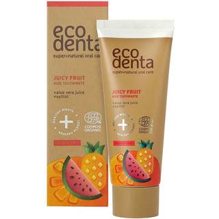 Ecodenta Organic Kids Certified Organic Juicy Fruit Børnetandpasta 75 ml - 75 ml