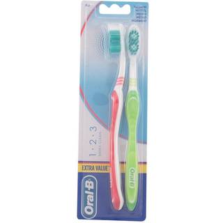 Oral-B Tandbørste 2 stk. Shiny Clean Medium