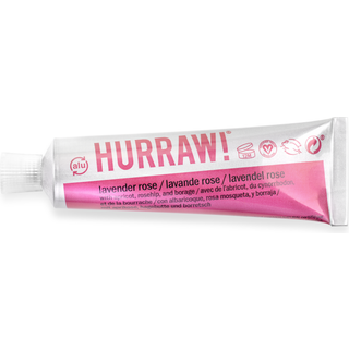 Hurraw! Balmtoo Squeezable Balm Lavendel Rose: tyk ultra-fugtighedsgrad. Hvor som helst applikation. Kropsflade læber nakke fingre tæer. 1 rør =