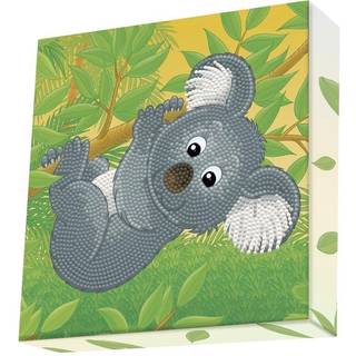 Diamond Dotz: Dotz Box sæt til at skabe billeder - koala, 22 x 22 cm