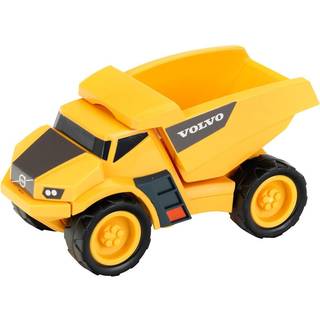 Volvo: Sort-gul plastlastbil - 1:24