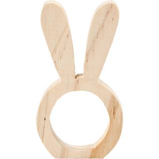Servietring, 2 stk Pakken indeholder 2 stk. H: 9,7 cm B: 5,5 cm Materiale: Fyrretræ.