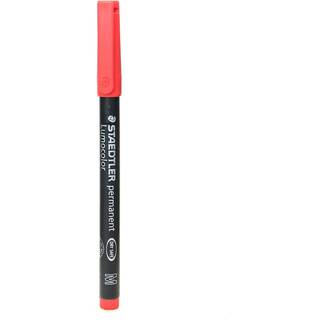 Staedtler lumocolor permanent universal pen M 1,0mm rød 10 stk.