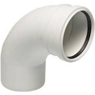Uponor Decibel bøjning 160 mm 87,5° med 1 muffe med sving