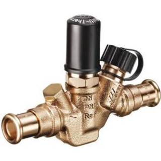 Kemper Multi-therm cirk vent 18mm m-pres rødgod