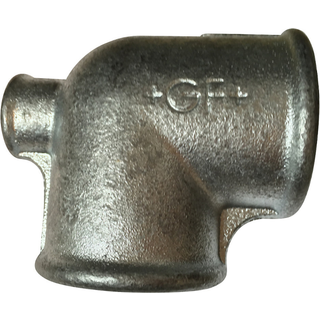 Tee galvaniseret 2" - 2" - 3/4"