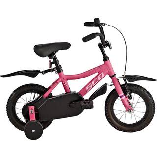 SCO Extreme pige børnecykel 3 gear 14" 2023 - lyserød (På lager i varehus)
