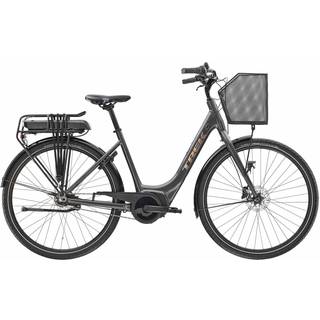 Tilbud! Trek District+ 1C - Grey S (300Wh) Elcykel