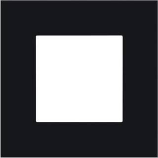 Niko Enkelt ramme, pure black steel