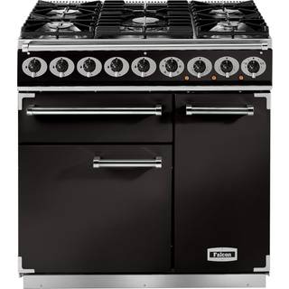 Falcon 900 Deluxe gas - Gloss black/krom