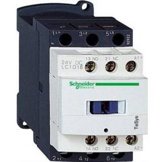 Schneider Kontaktor 18a 3P +1no+1nc 24V AC