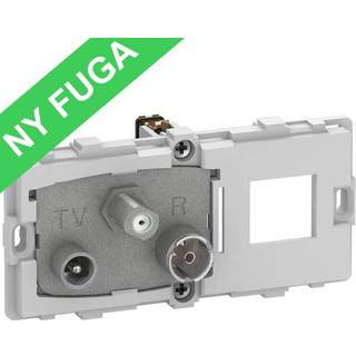 Fuga dataudtag TV/R/SAT/RJ45 slutdåse TD352 2m