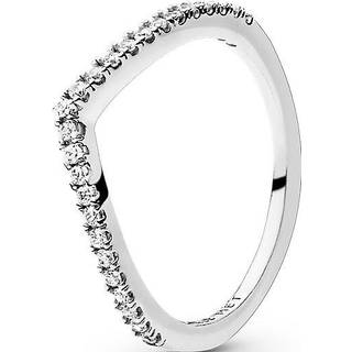 Pandora Sparkling Wish Ring - Ring Size 58 - Silver