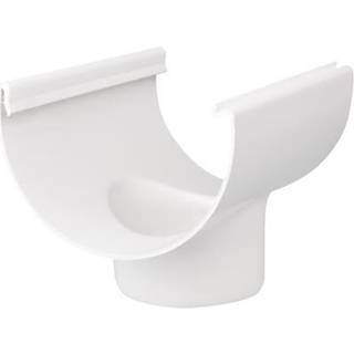 Plastmo tudstykke nr 10 Ø75 hvid 5112340