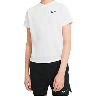 Nike Court Dri-Fit Victory Junior White