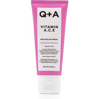 Q+A Vitamin A. C. E Foryngende gelmaske Med A-, C- og E-vitamin 75 ml - 75 ml