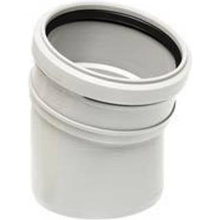 Uponor Decibel bøjning 50 mm 15° med 1 muffe