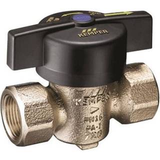 Kemper Vav kugleventil 1 m/m rødgods