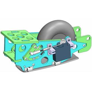 Multiplex MPX-1-01759 Retract Kit With Wheel Lentus
