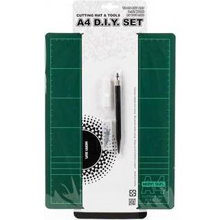 Skæreplade 22x30cm 3mm m/kniv