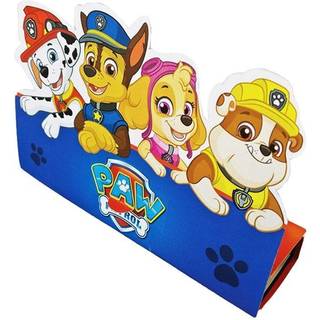 Paw Patrol indbydelser 8 stk. - Rød og blå