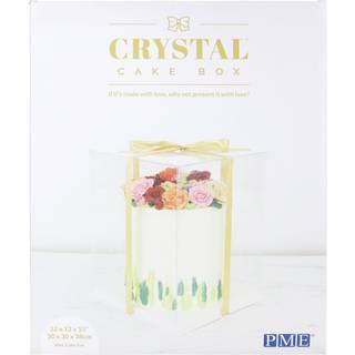 PME - Crystal Kageæske, 25 cm